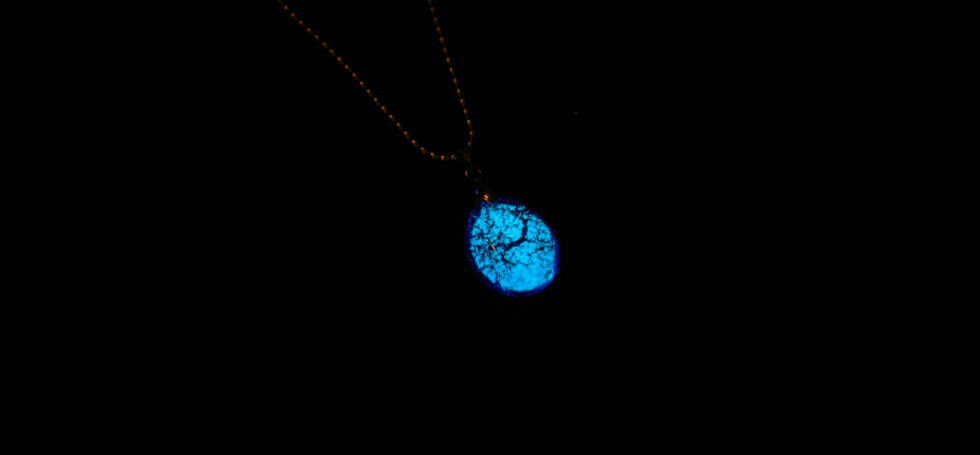 Blue Drop ～ Fei light  ～ ラフォルム ガラスジュエリー ガラスアクセサリー