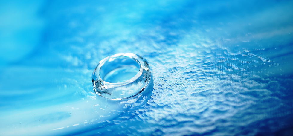 Sparkle of water ラフォルム ガラスジュエリー ガラスアクセサリー