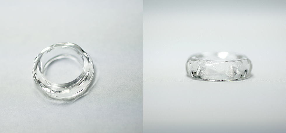 Sparkle of water ラフォルム ガラスジュエリー ガラスアクセサリー