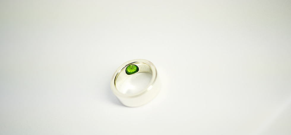 Fresh green memories ラフォルム ガラスジュエリー ガラスアクセサリー