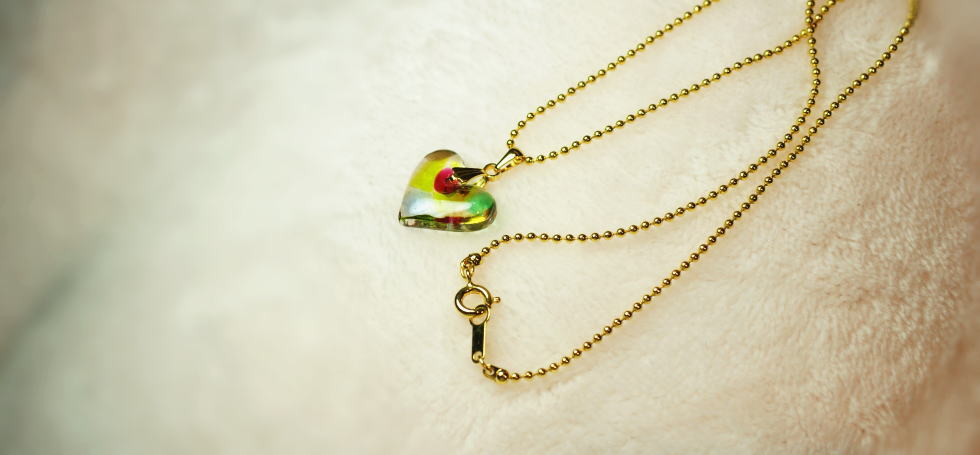Heart of Christmas color ラフォルム ガラスジュエリー ガラスアクセサリー