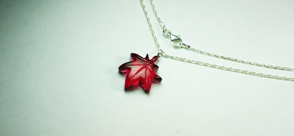 cute maple ラフォルム ガラスジュエリー ガラスアクセサリー