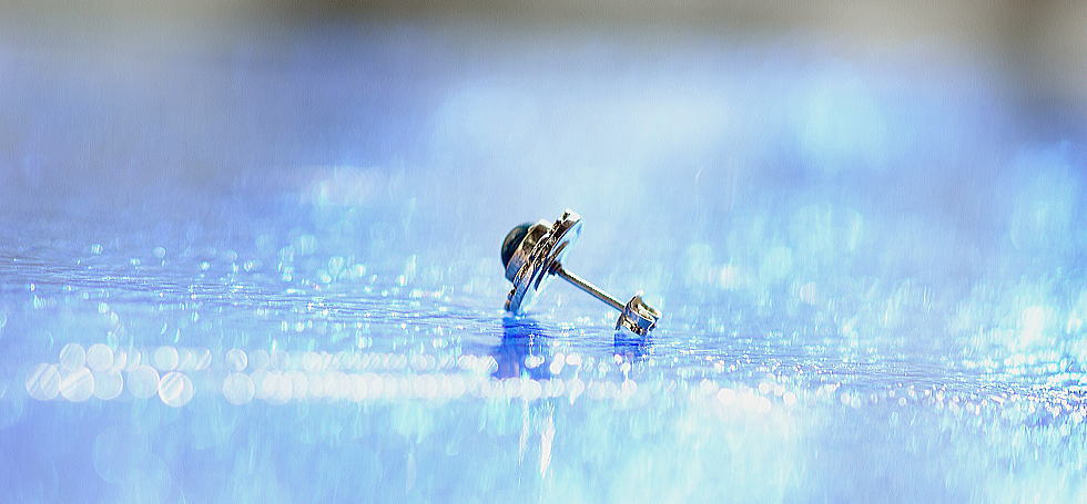Blue gentle feelings ラフォルム ガラスジュエリー ガラスアクセサリー