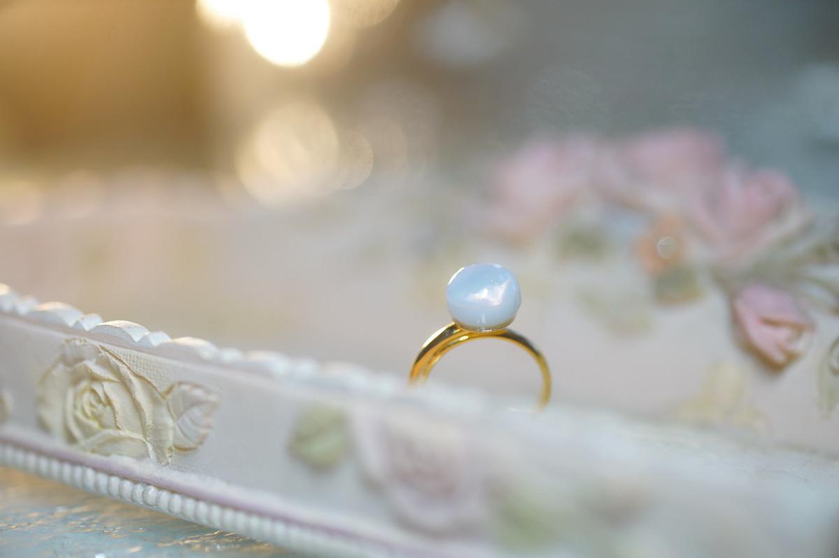 Lavender ～ 薄紫のハーモニー ～ ラフォルム ガラスジュエリー ガラスアクセサリー