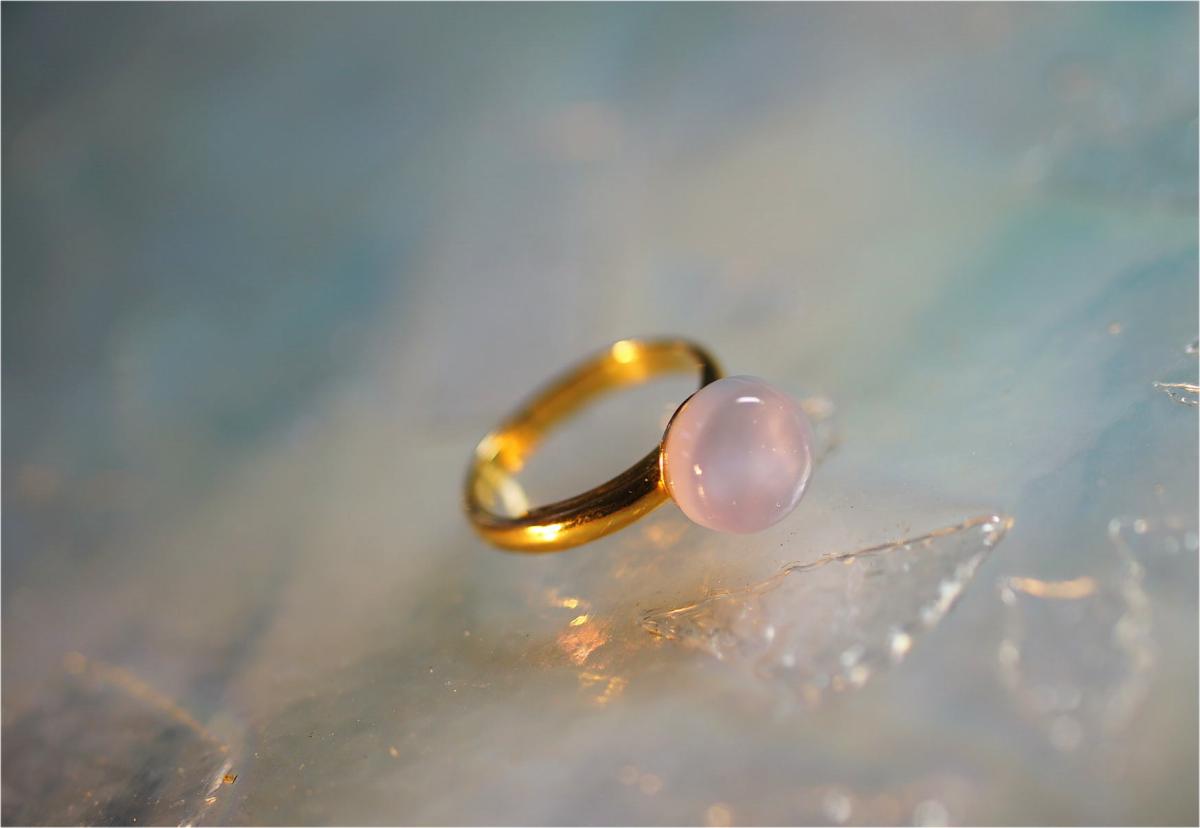 Lavender ～ 薄紫のハーモニー ～ ラフォルム ガラスジュエリー ガラスアクセサリー