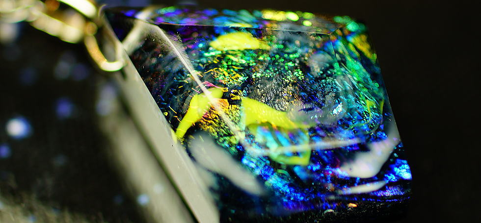 華の銀河 ラフォルム ガラスジュエリー ガラスアクセサリー