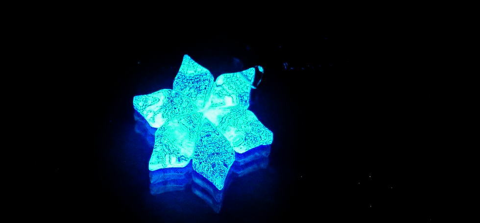 白夜に咲く花 ラフォルム ガラスジュエリー ガラスアクセサリー