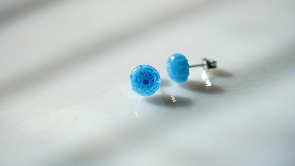 ミルフィオリピアス(イヤリング)