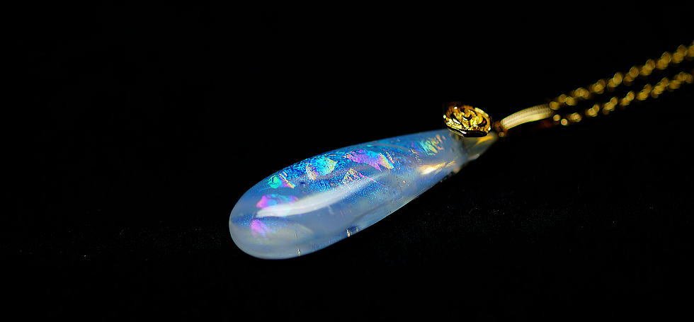 DIAMOND SNOW DROP ラフォルム ガラスジュエリー ガラスアクセサリー