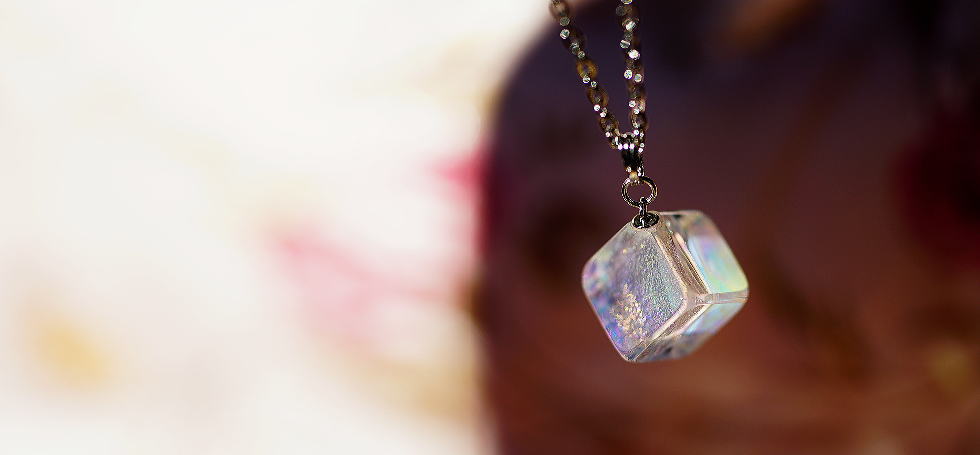 ICE CANDY CUBE ラフォルム ガラスジュエリー ガラスアクセサリー