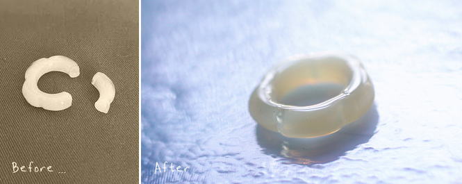 アクセサリーの修理・リフォームを承ります。