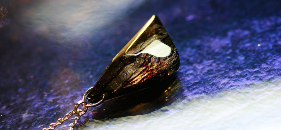 Crystallization galaxy ラフォルム ガラスジュエリー ガラスアクセサリー