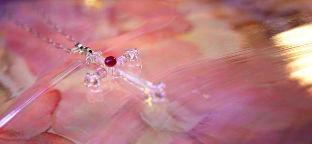 STYLISH ROSARY ラフォルム ガラスジュエリー ガラスアクセサリー