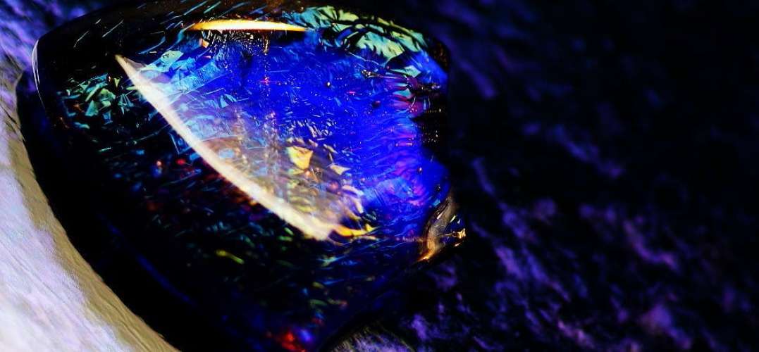 Perseus's proof ～ Blue star ～ ラフォルム ガラスジュエリー ガラスアクセサリー
