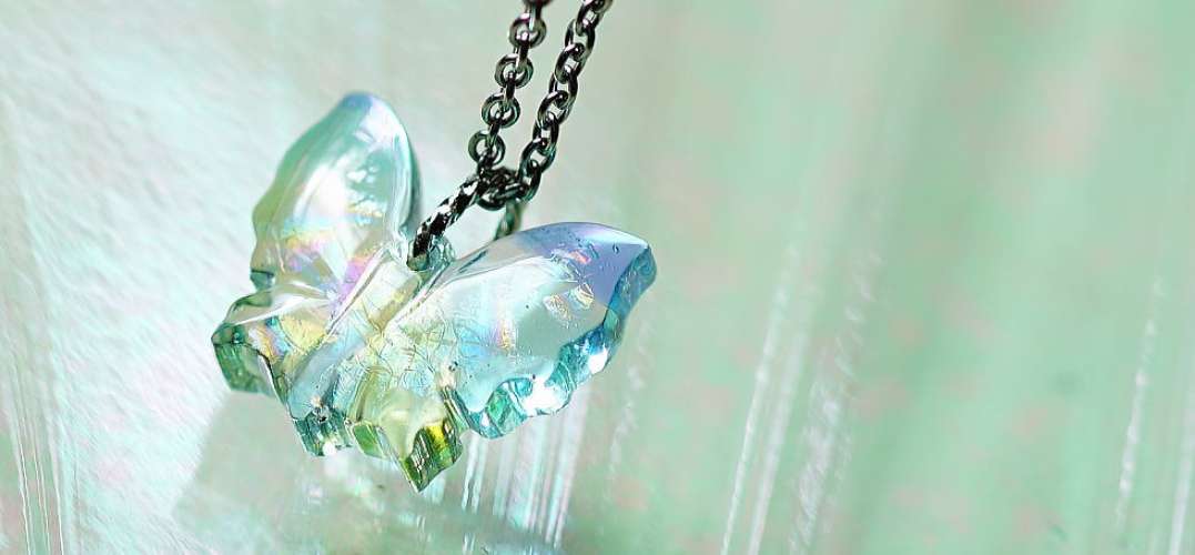 Pure Morpho MINI ラフォルム ガラスジュエリー ガラスアクセサリー