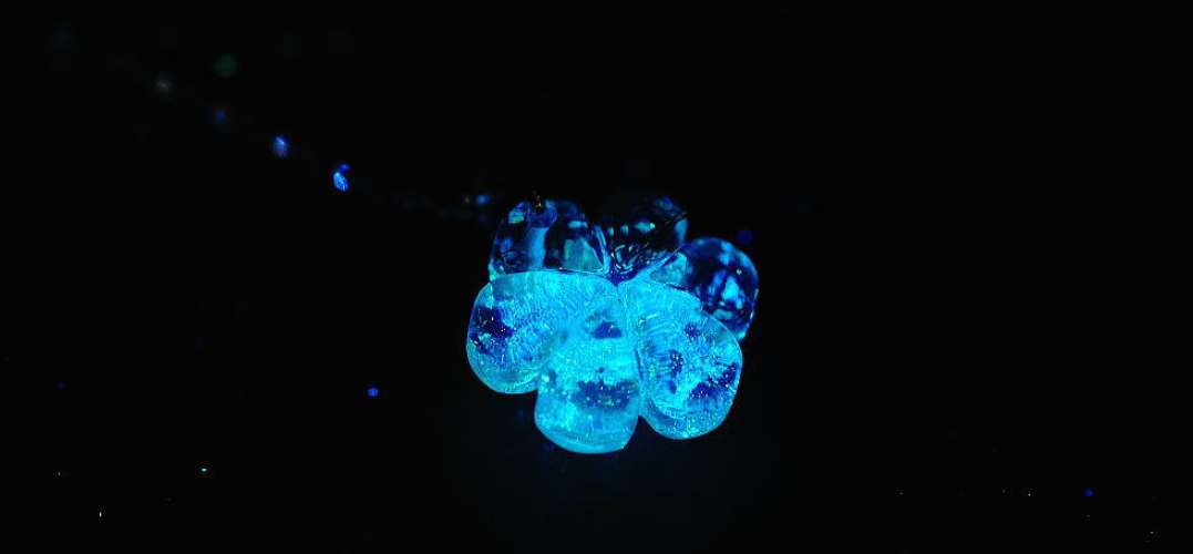 夢色の花 ラフォルム ガラスジュエリー ガラスアクセサリー
