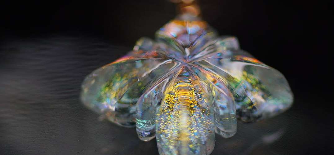 麗しき光の花 ラフォルム ガラスジュエリー ガラスアクセサリー