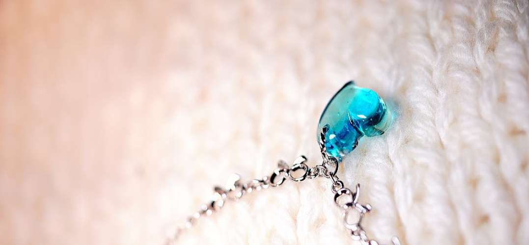 Aqua pure love ラフォルム ガラスジュエリー ガラスアクセサリー