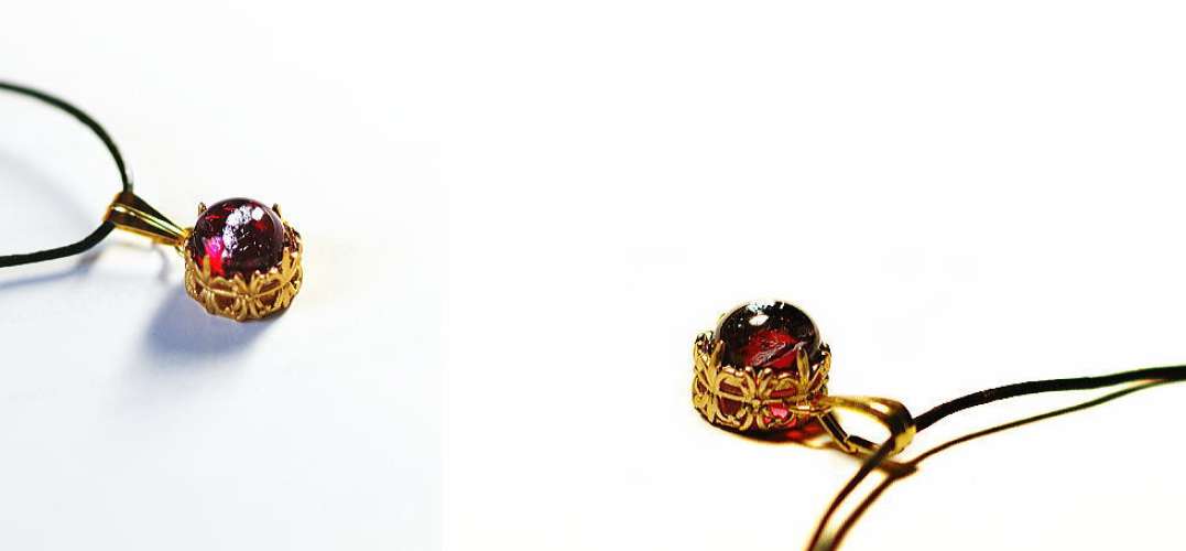 RUBY EYE ラフォルム ガラスジュエリー ガラスアクセサリー