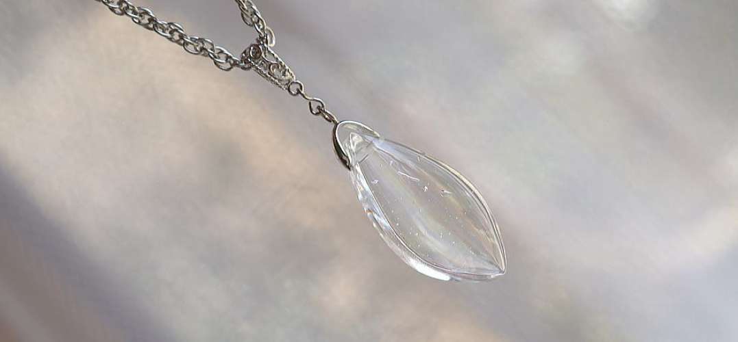 Transparence Aurora ラフォルム ガラスジュエリー ガラスアクセサリー