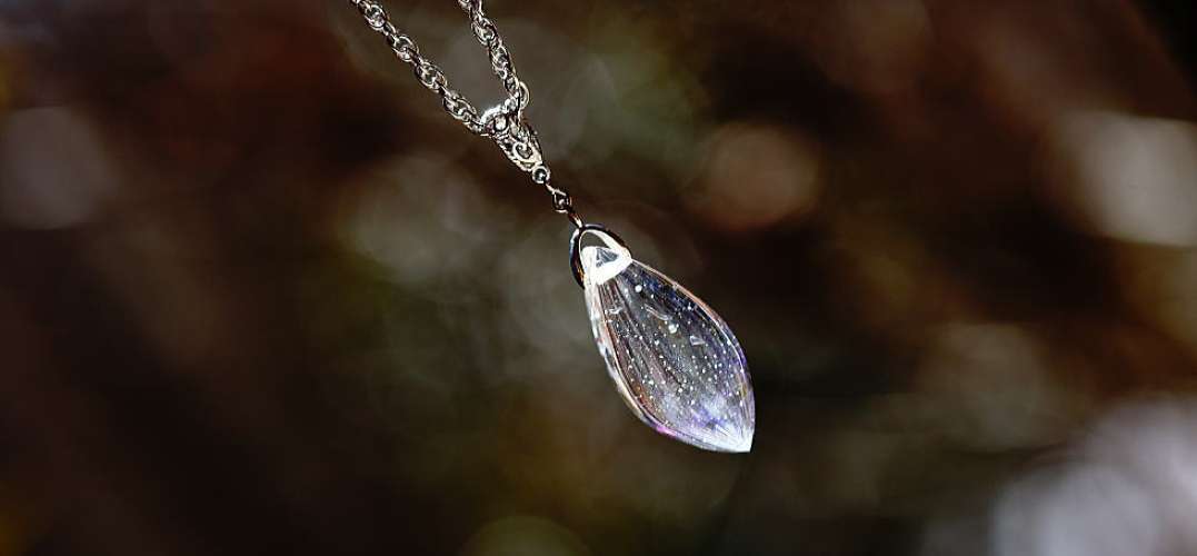 Transparence Aurora ラフォルム ガラスジュエリー ガラスアクセサリー