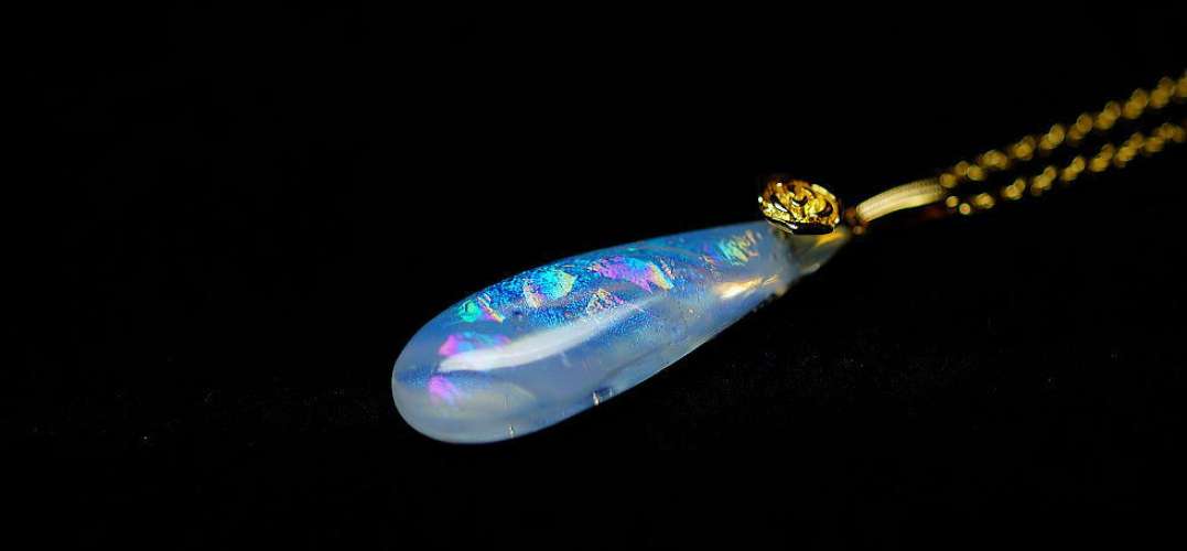 DIAMOND SNOW DROP ラフォルム ガラスジュエリー ガラスアクセサリー