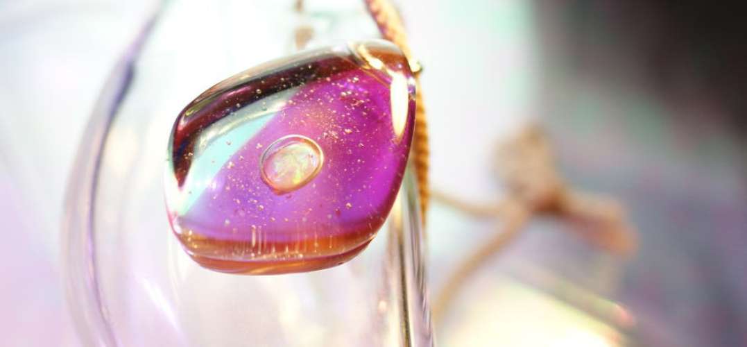 Precious dream of Opal ラフォルム ガラスジュエリー ガラスアクセサリー