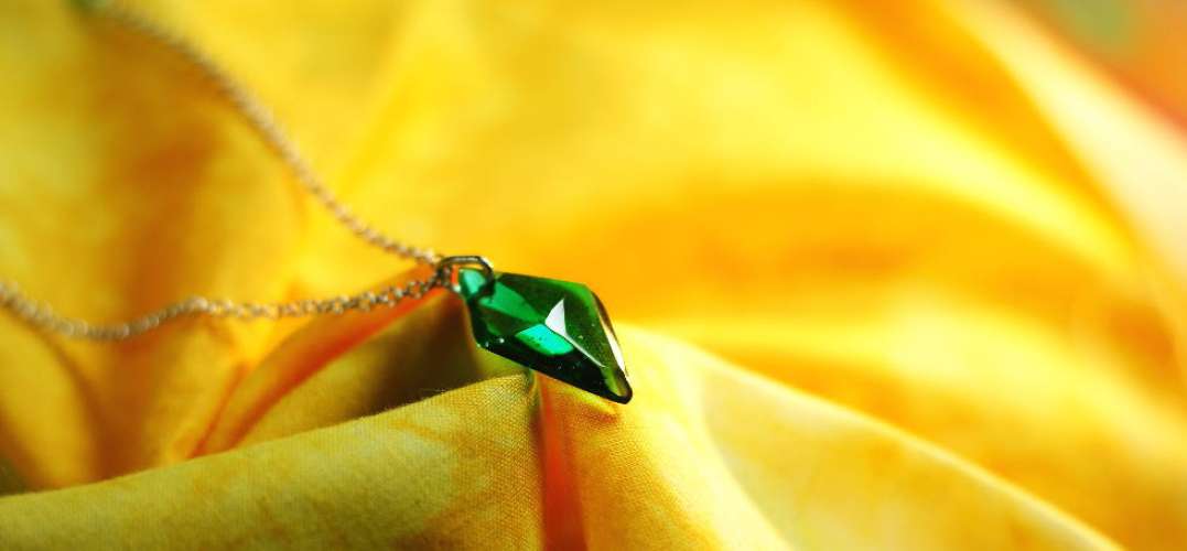 Icy emerald ラフォルム ガラスジュエリー ガラスアクセサリー