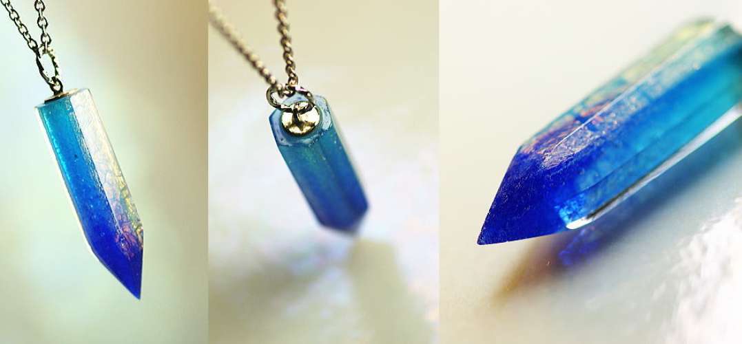 Aqua crystal ～ 水の宝物  ～ ラフォルム ガラスジュエリー ガラスアクセサリー