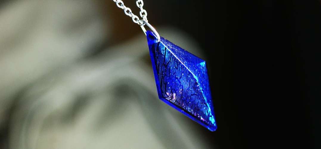 Ocean bright diamond ラフォルム ガラスジュエリー ガラスアクセサリー