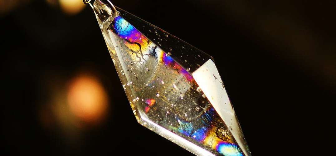 Pure dream ～ Crystal pyramid ～ ラフォルム ガラスジュエリー ガラスアクセサリー