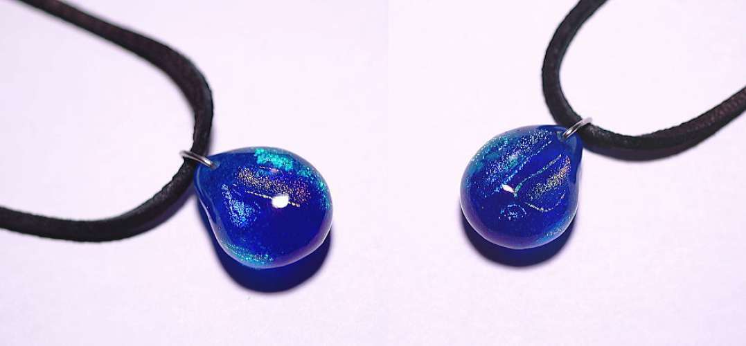 Natural sparkle water ラフォルム ガラスジュエリー ガラスアクセサリー