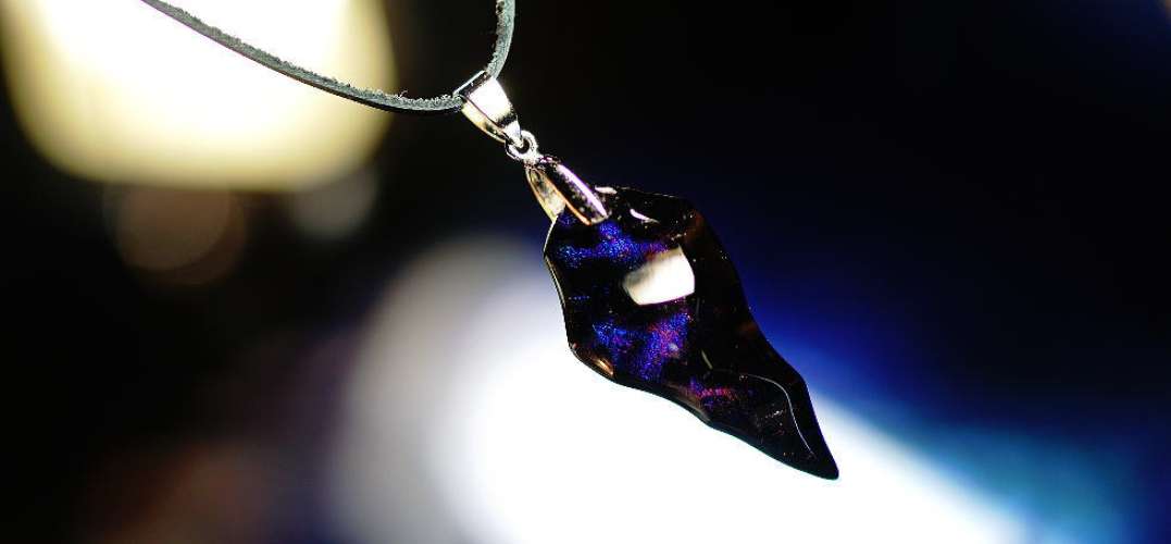 Polyhedral fang ラフォルム ガラスジュエリー ガラスアクセサリー