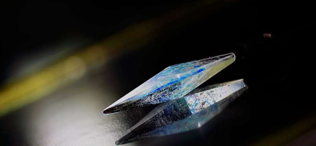 Dreamblue ～ Crystal galaxy ～ ラフォルム ガラスジュエリー ガラスアクセサリー