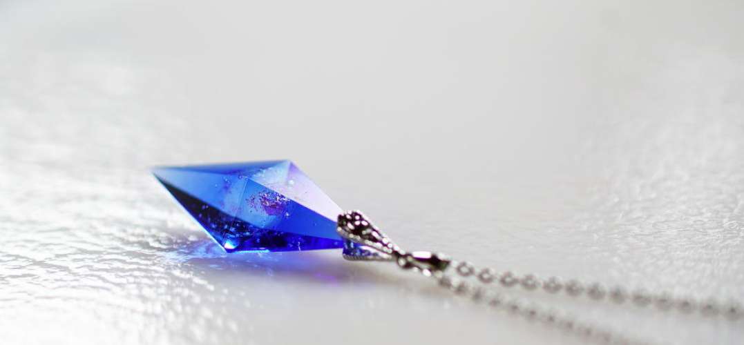 Dreamblue ～ Dichroic Earth ～ ラフォルム ガラスジュエリー ガラスアクセサリー