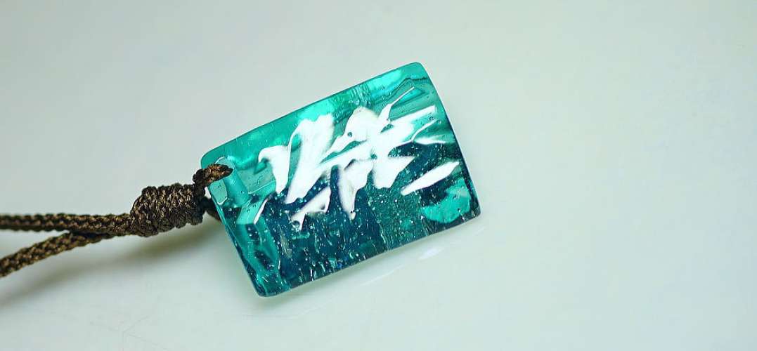 Aqua fragment ラフォルム ガラスジュエリー ガラスアクセサリー