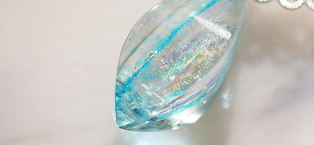 Cinderella's tear drops ラフォルム ガラスジュエリー ガラスアクセサリー
