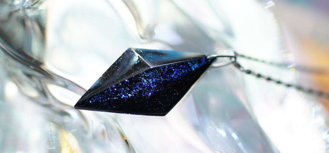 BLUE PLANET DIAMOND ～ Large universe ～ ラフォルム ガラスジュエリー ガラスアクセサリー