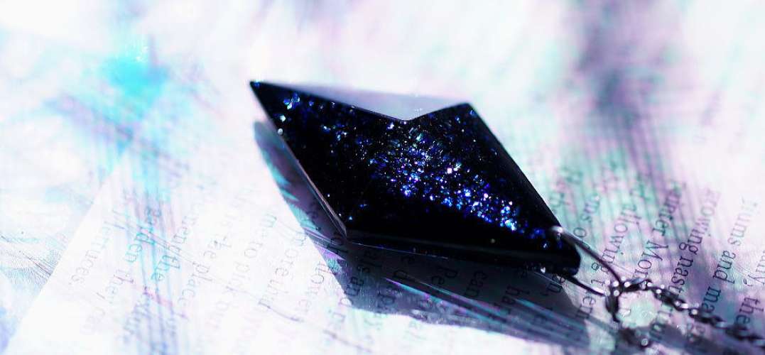 BLUE PLANET DIAMOND ～ Large universe ～ ラフォルム ガラスジュエリー ガラスアクセサリー