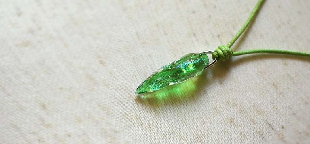 Germination fang ラフォルム ガラスジュエリー ガラスアクセサリー