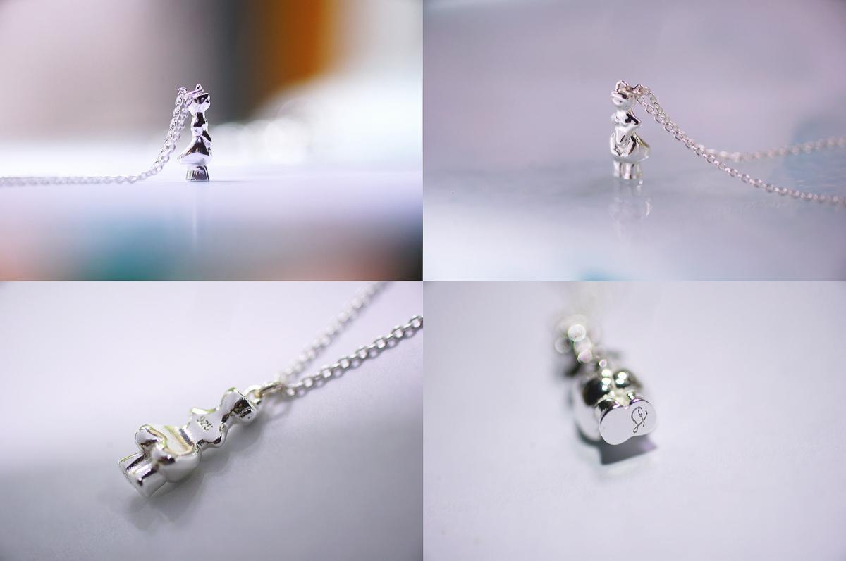 国宝土偶ミニチュアシリーズ ～ 「縄文のビーナス(®第4638656号)」 / ペンダント(Silver925・Takashiyama Limited Premium Edition) ～ ラフォルム ガラスジュエリー ガラスアクセサリー