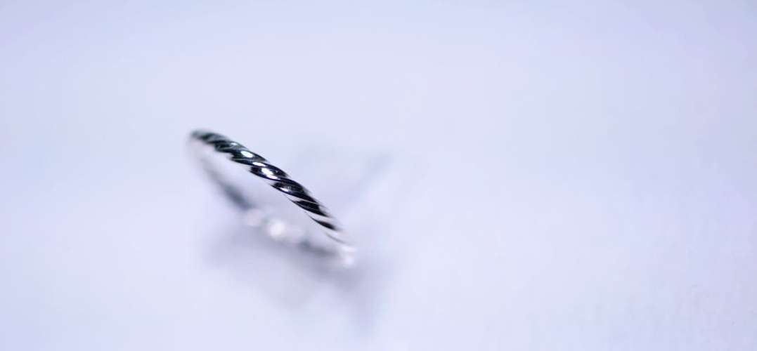 TWIST RING ラフォルム ガラスジュエリー ガラスアクセサリー