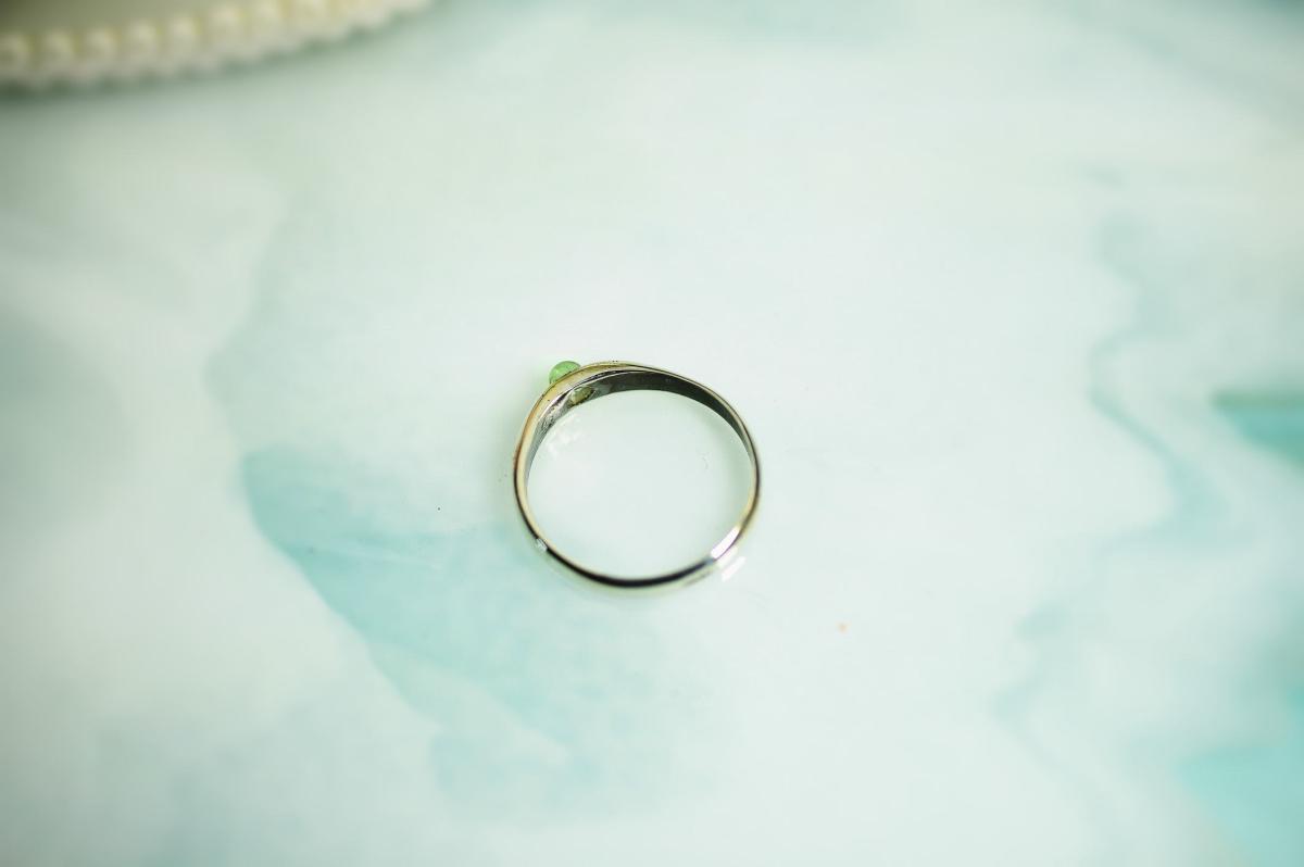 みどりのたからもの ～ Memory Ring ～ ラフォルム ガラスジュエリー ガラスアクセサリー