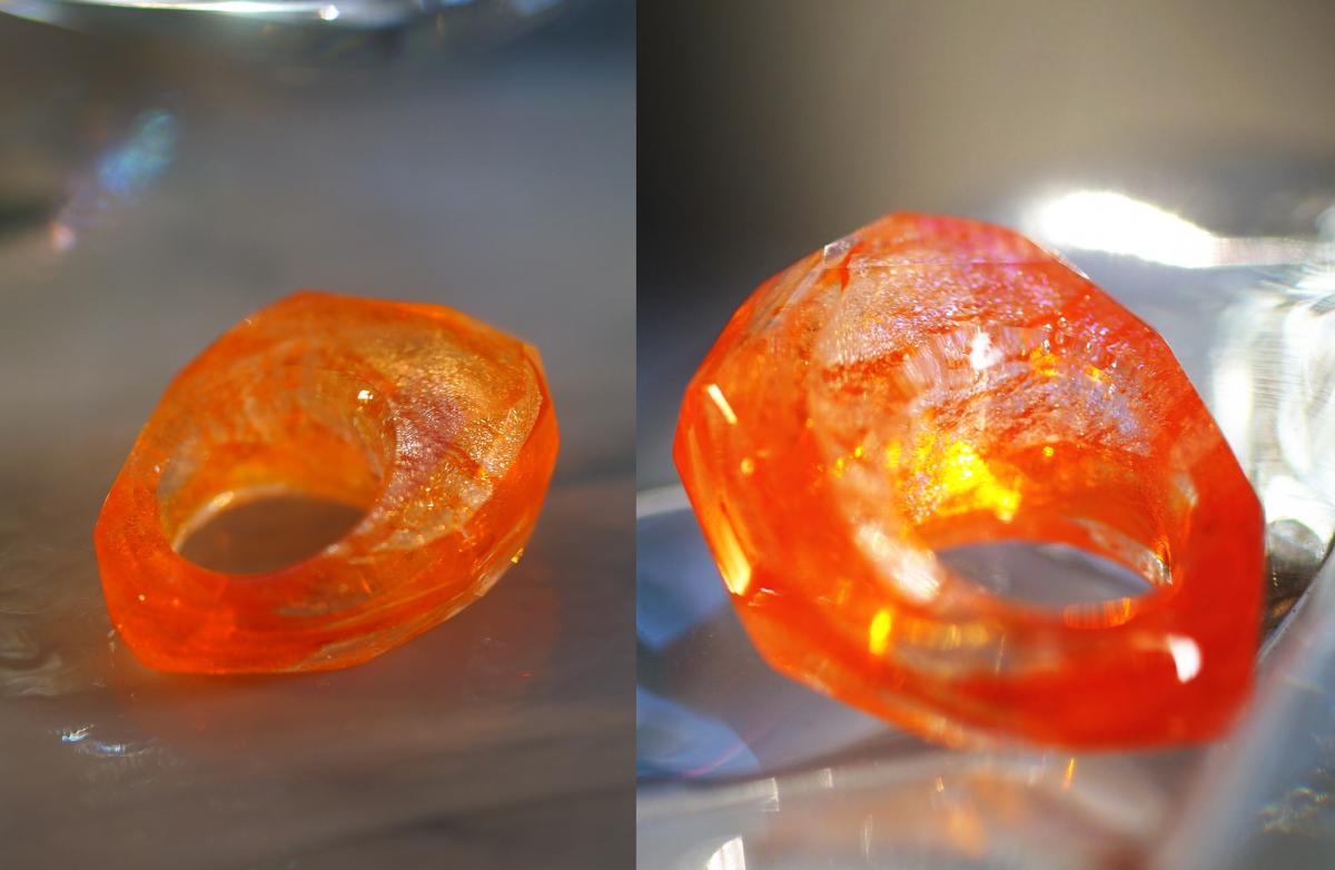 Shining energy crystal ラフォルム ガラスジュエリー ガラスアクセサリー